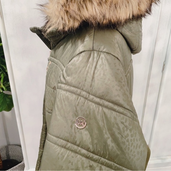 Michael Michael Kors Green Animal Print Jacket Size 3X - Picture 10 of 15